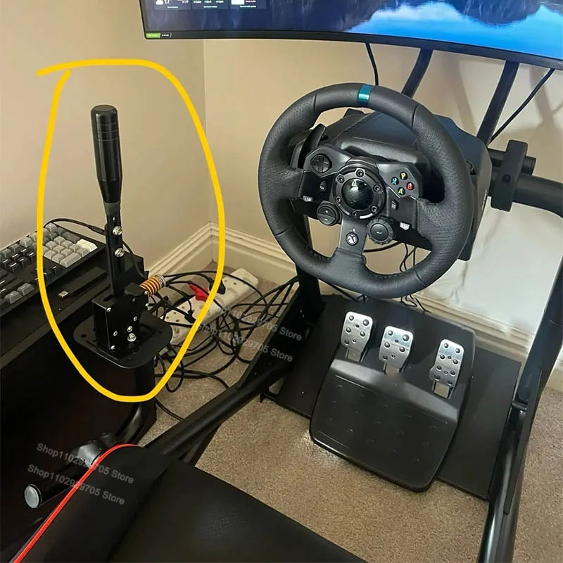 Gaming Keyboard Hall Effect - ロジクールg29/g27/g25 PC用ハンドブレーキ、ホールセンサーUSB SIMレーシング用、トラストマスターT300 T500レーシングゲームステアリングホイール対応