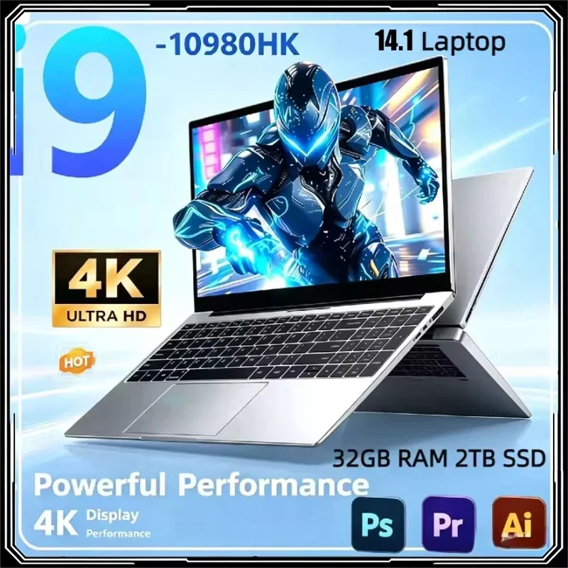 Gaming Keyboard 2026 - 2026年新型ゲーミングノートパソコン 14.1インチ インテル Core I9-10980HK 32GB
