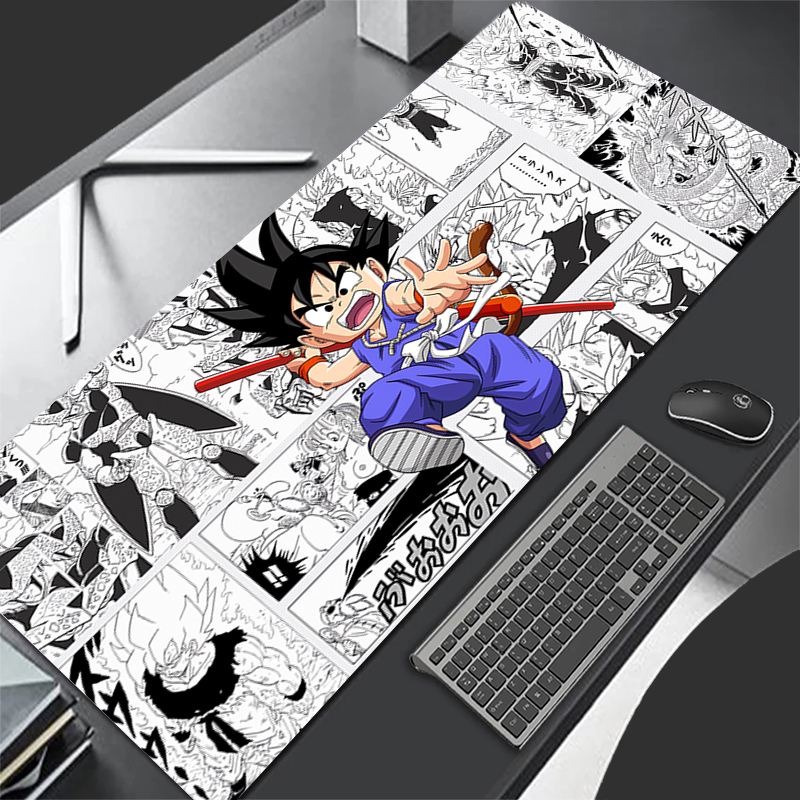 Gaming Keyboard Nearby - マウスパッド コンピューター 新しい悟空マウスパッド ドラゴンボール キーボードパッド クールマウスマット