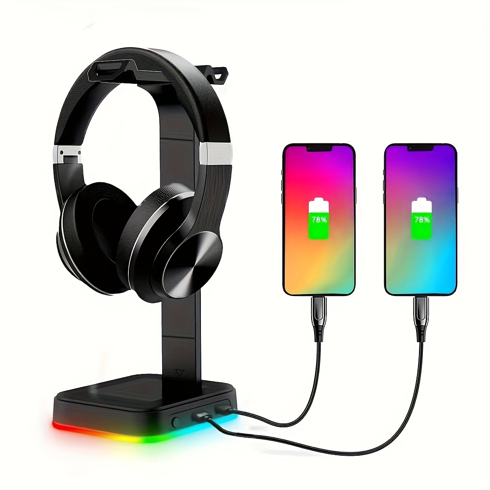 ゲーミングヘッドセットスタンド 調整可能な速度 RGB 色変 - Gaming Keyboard And Mouse のレビューと価格