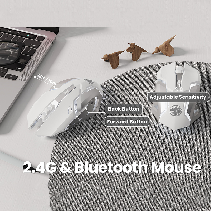 EWEADN V3-静かなワイヤレスキーボードとマウスのセッ - Gaming Keyboard Bluetooth のレビューと価格