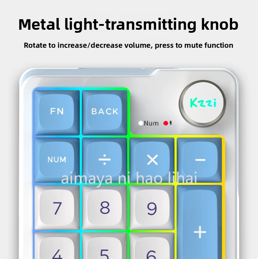 Kzzi K20 ミニキーパッド 3 モード Bluetoo - Gaming Keyboard Bluetooth のレビューと価格
