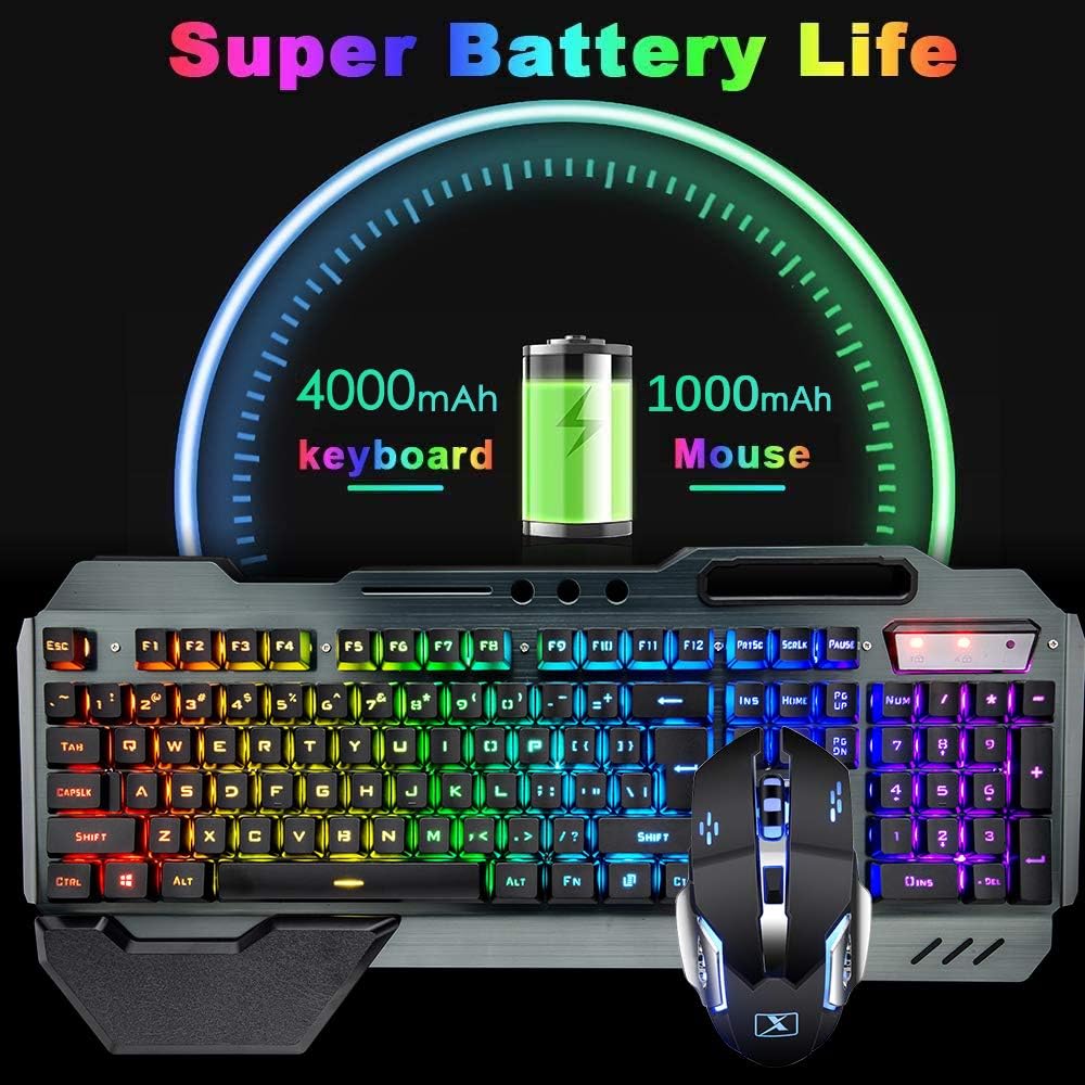 K680ワイヤレスゲーミングキーボードとマウスの組み合わせ、 - Gaming Keyboard Bluetooth のレビューと価格