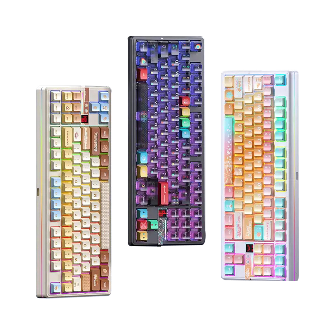 AULA F87 Pro V2 ワイヤレスメカニカルキーボー - Gaming Keyboard Blue Switches のレビューと価格