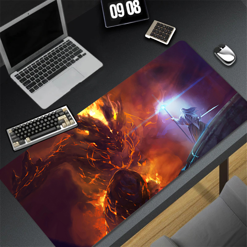 マウスパッド ラバーマウスパッド ゲーム用 ロード・オブ・ザ - Keyboard Mouse Bundle Gaming のレビューと価格