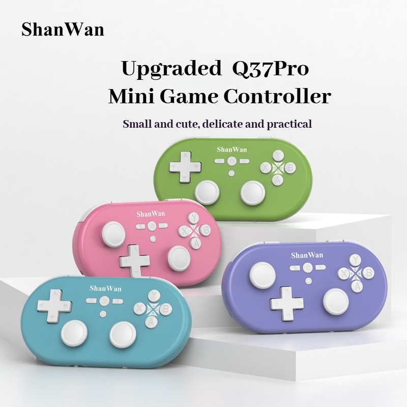 アップグレードされたShanwan Q37proミニポータブ - Gaming Keyboard Bluetooth のレビューと価格