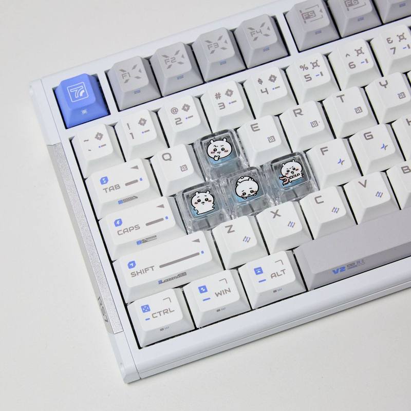 Chiikawa 4 個手作り透明 PC バックライト付きパ - Gaming Keyboard Nearby のレビューと価格