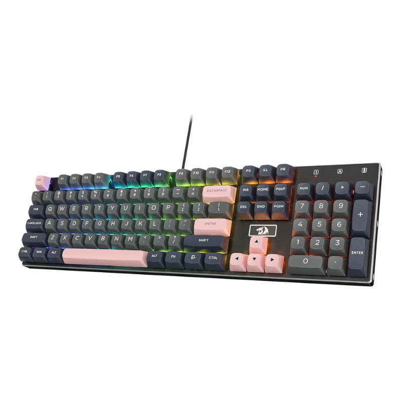 Redragon 556 SE 有線ゲーミング 104 キー - Gaming Keyboard No Noise のレビューと価格