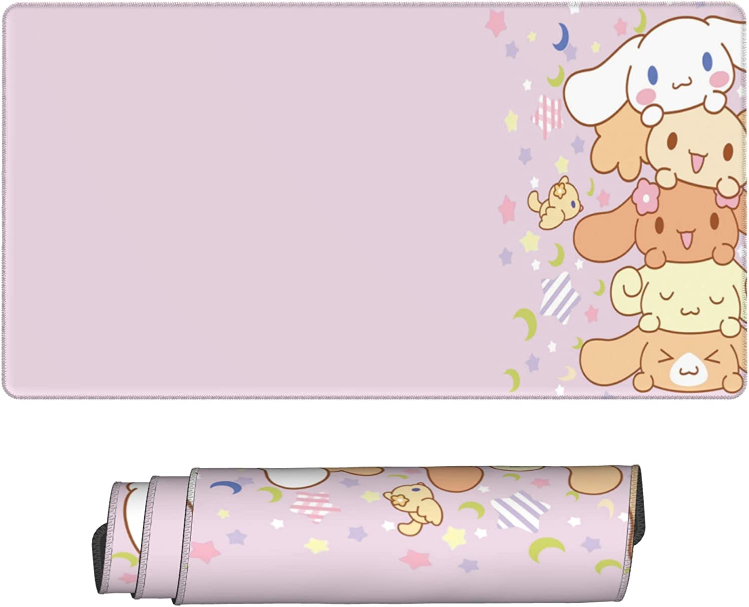 Kawaii-大型犬用マウスパッド,滑り止め,長持ち,防水, - Gaming Keyboard And Mouse Pad のレビューと価格